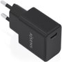Aisens Cargador GaN USB-C 20W PD 3.0 Negro A110-1024